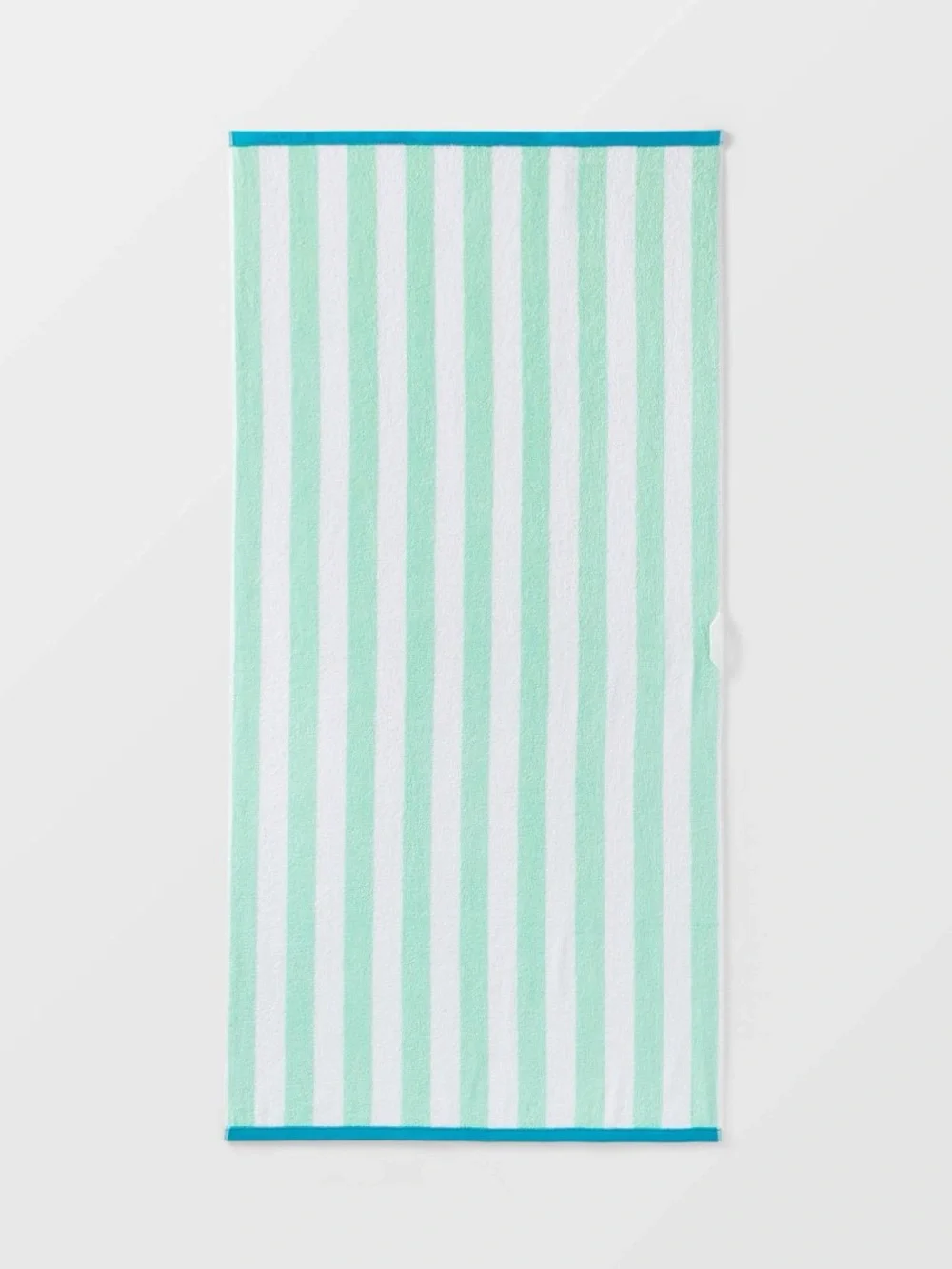 XL Reversible Towel Green/Aqua - Sun Squad™: 100% Cotton, Lightweight
